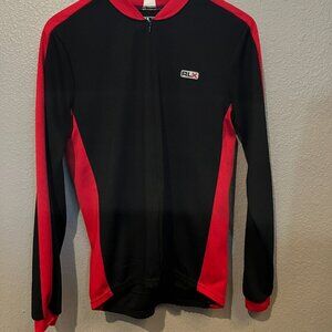 RLX RALPH LAUREN POLO SPORT BIKE CYCLING JERSEY 3/4 Zip Pull Over Sweater Mens M